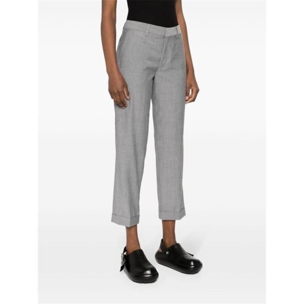 CLOSED VIRGIN WOOL GRAY STRAIGHT LEG CROPPED ANKLE PANTS SZ 29